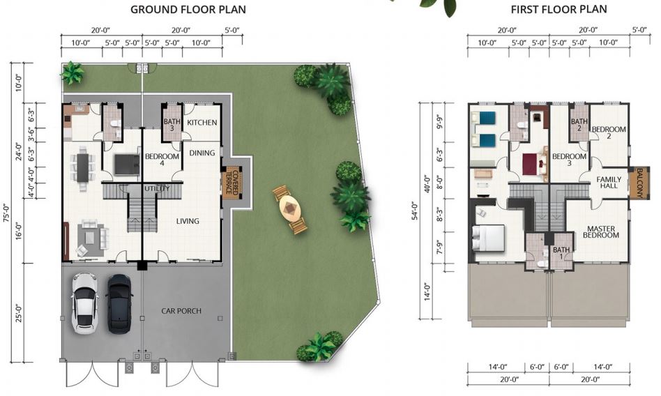 The Park Terrace @ Taman Klebang Rima Chemor Perak • PropXpress